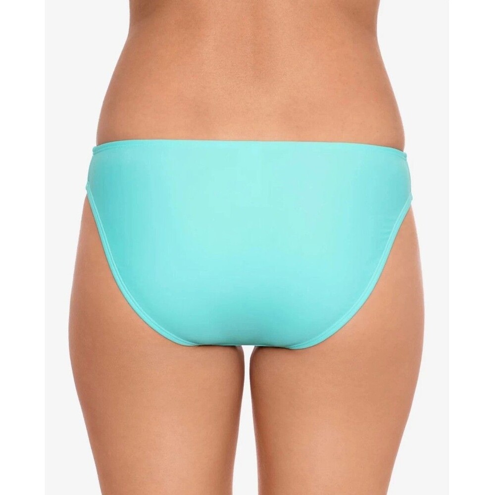 New Salt + Cove Womens Aqua Sea‎ Hipster Bikini Bottoms Size M 1049H3 - Picture 2 of 10